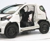 2012 Scion iQ IIHS Side Impact Crash Test Picture